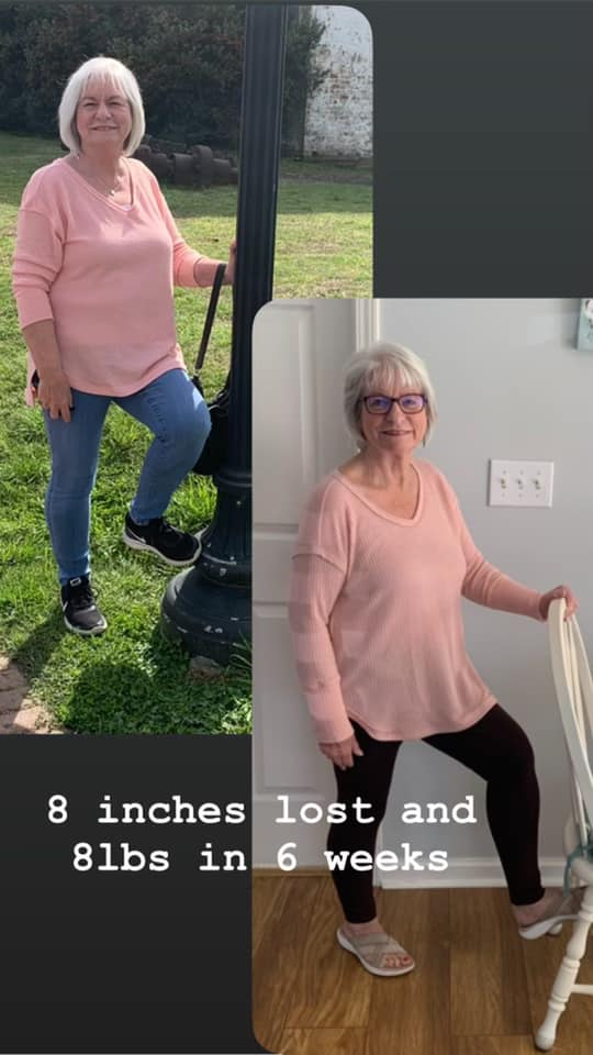 Vivian Dugas lost 8 inches and 8 pounds in 6 weeks with the Skinny Drops