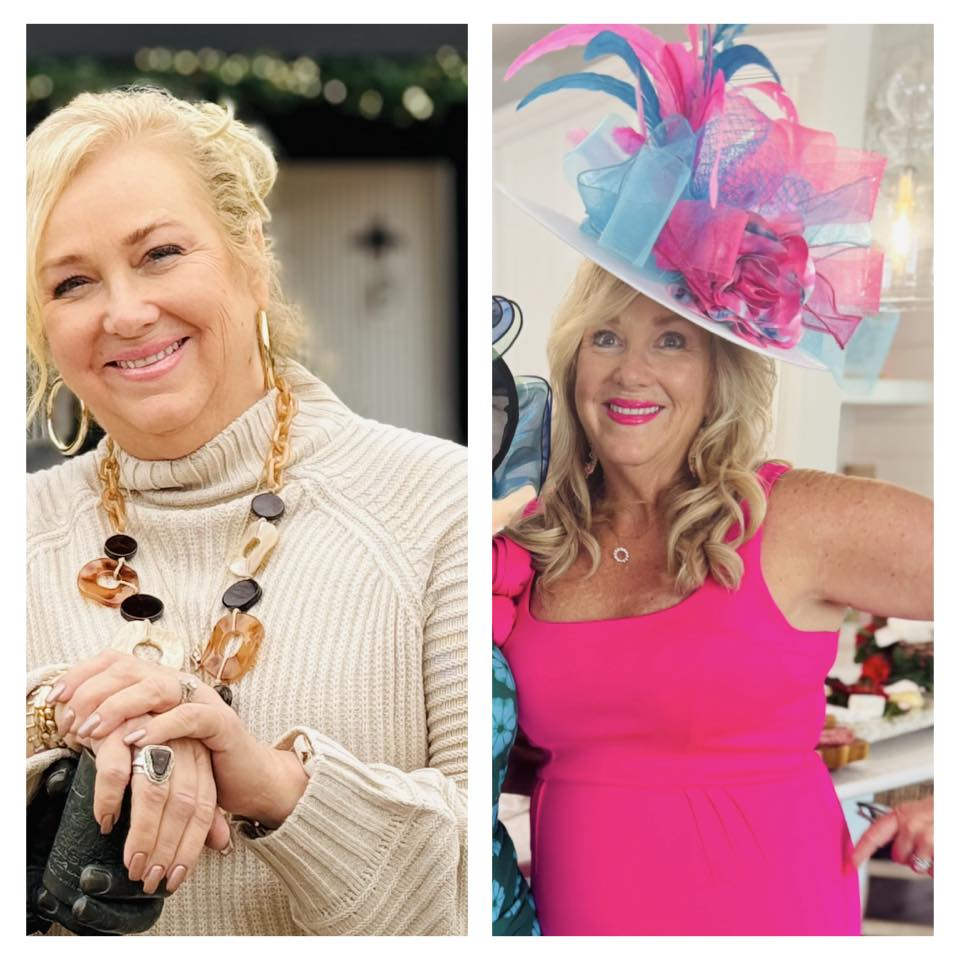 Lisa Mayne Williamson's before and after photos show reduced inflammation in her face thanks to the Skinny Drops